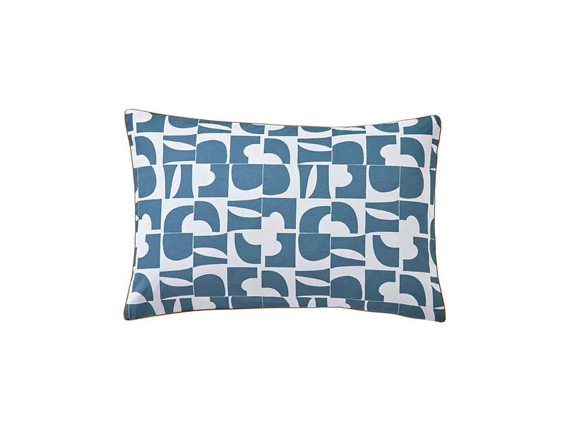 CRAFT Bleu Paon - Percale de coton