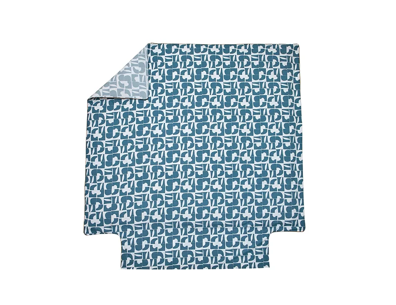 CRAFT Bleu Paon - Percale de coton