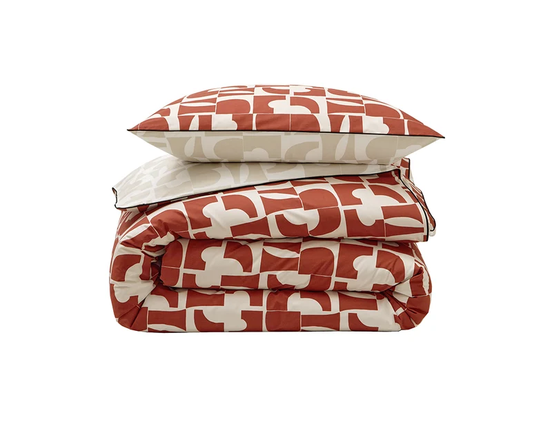 CRAFT Terra Cota - Percale de coton