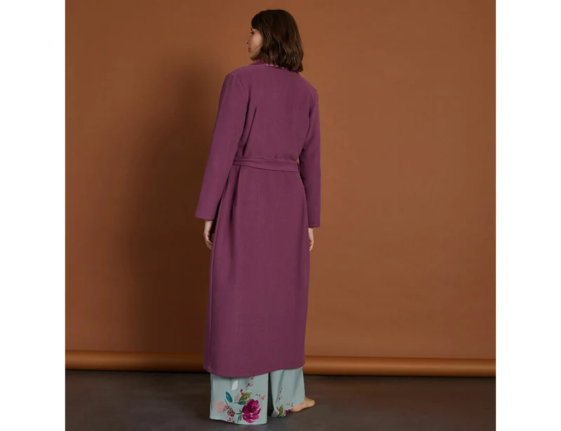 Peignoir long Eclat Grenat