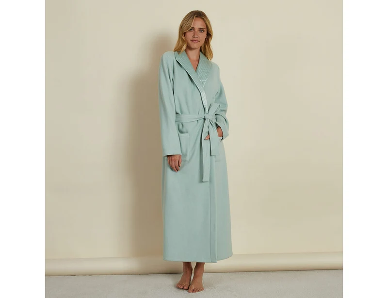 Peignoir long Eclat Vert de Gris