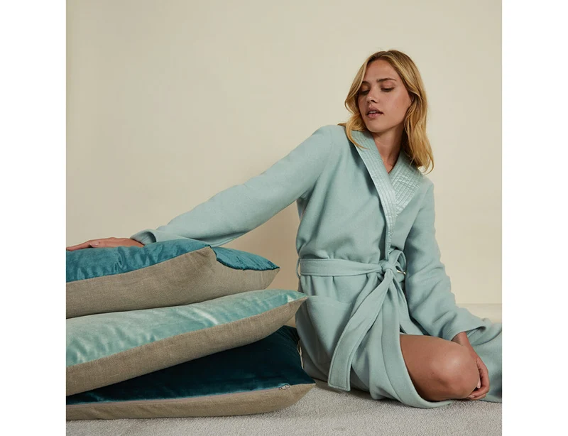 Peignoir long Eclat Vert de Gris