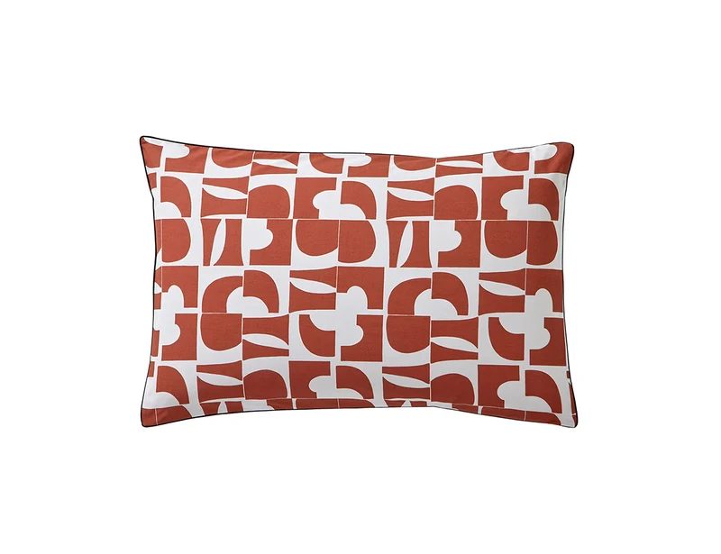 Taie d'oreiller Percale de coton - CRAFT Terra Cota