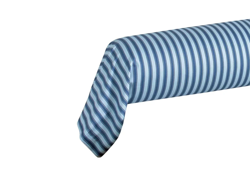 WATER GARDEN Bleu - Satin de coton