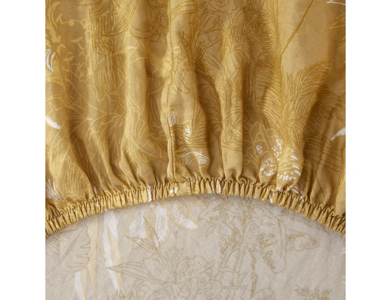 Drap housse Satin de coton lavé - PARADISIO