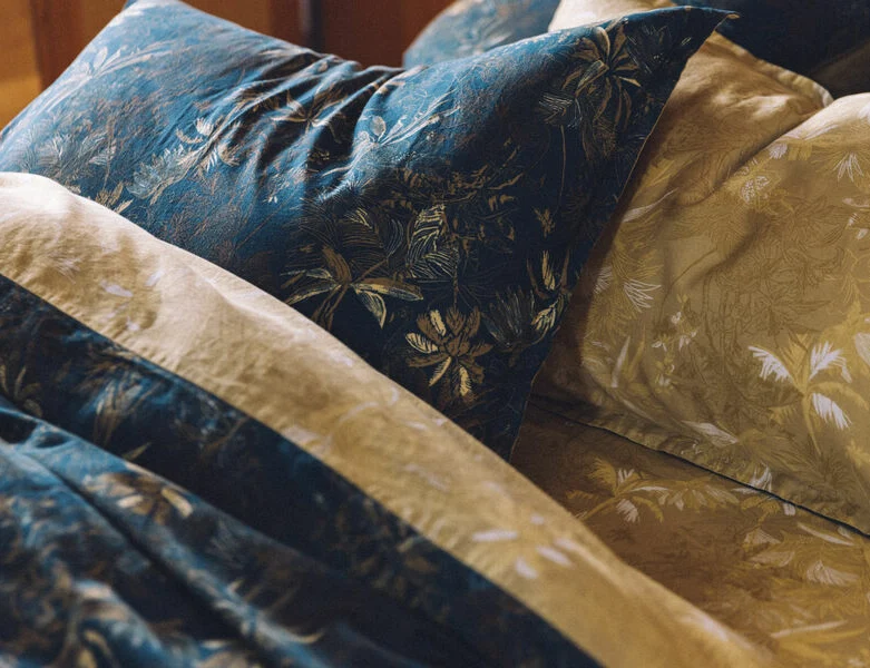 Drap housse Satin de coton lavé - PARADISIO