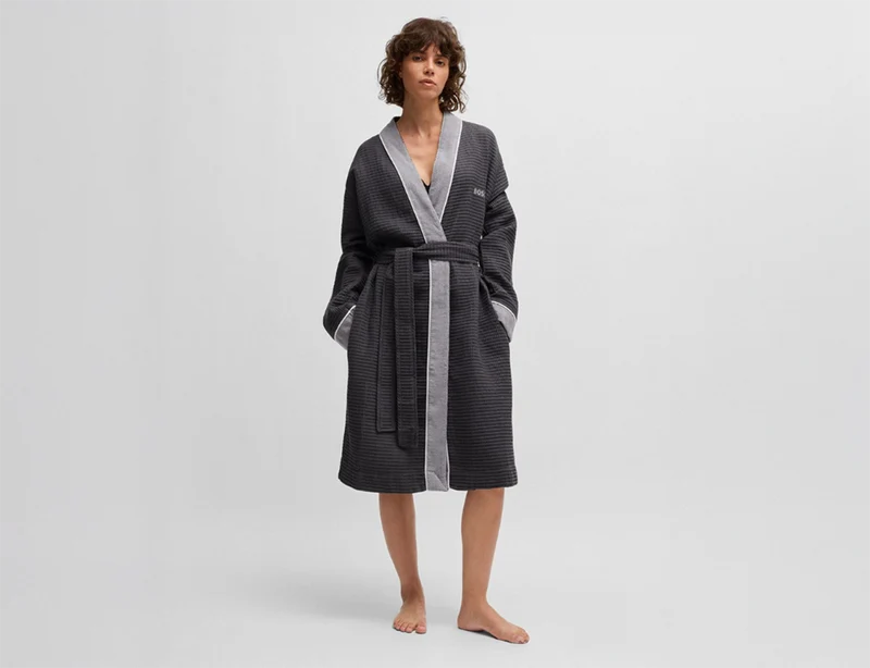 Peignoir Kimono nid d'abeille 220g - THERMS