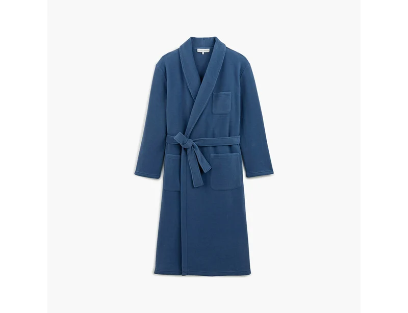 Peignoir Soft long Lapis Lazuli