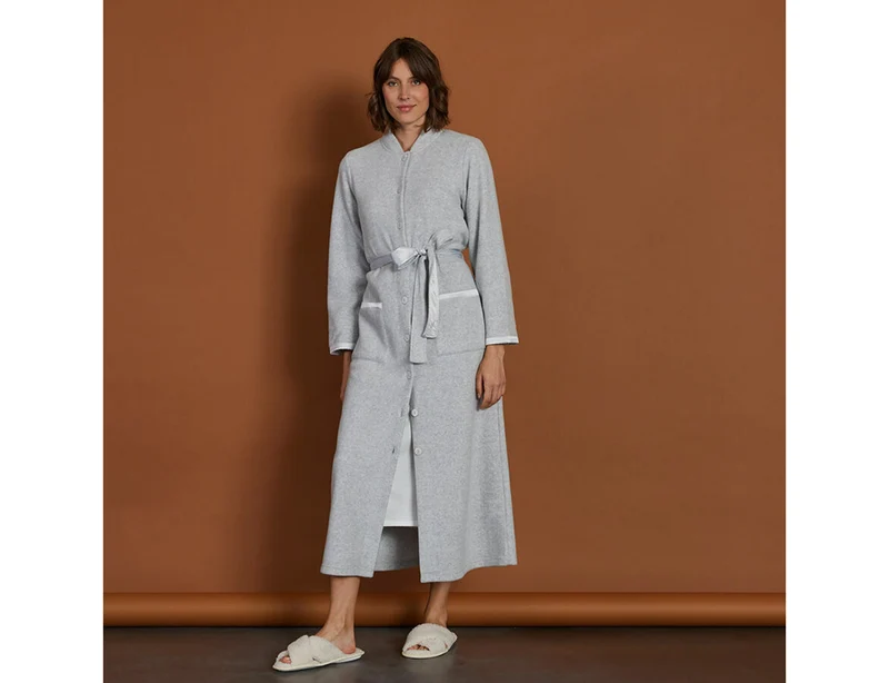 Robe de chambre Softy gris chiné