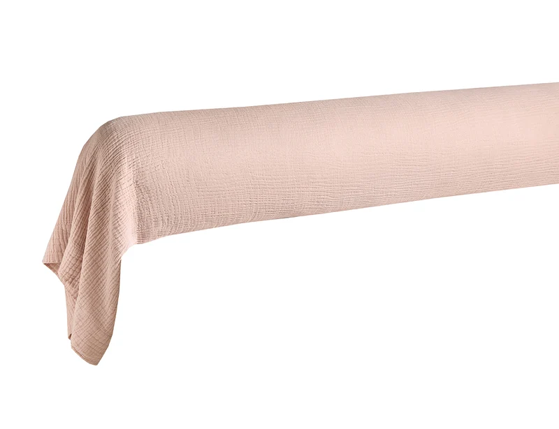 COSY Rose Thé - Double gaze de coton