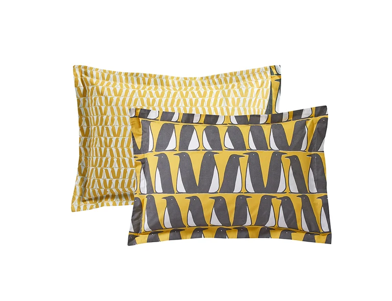 Taie d'oreiller Percale de coton - ARCTIQUE Gold