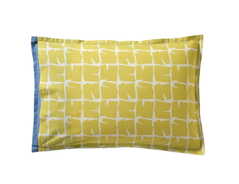 LOVE BIRDS Denim - Percale de coton