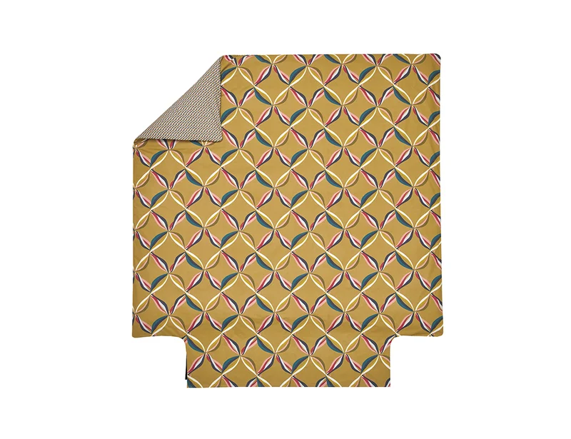 CINETIQUE Ocre - Percale de coton