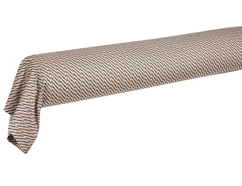 CINETIQUE Ocre - Percale de coton