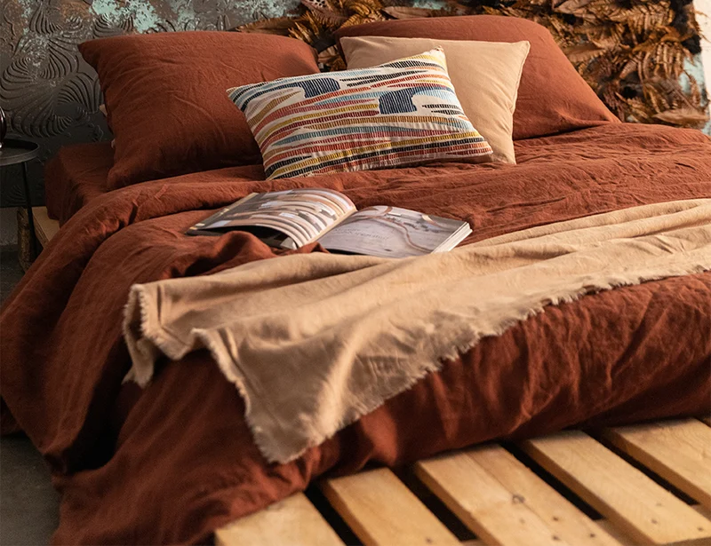 Coussin Coton brodé - STAN