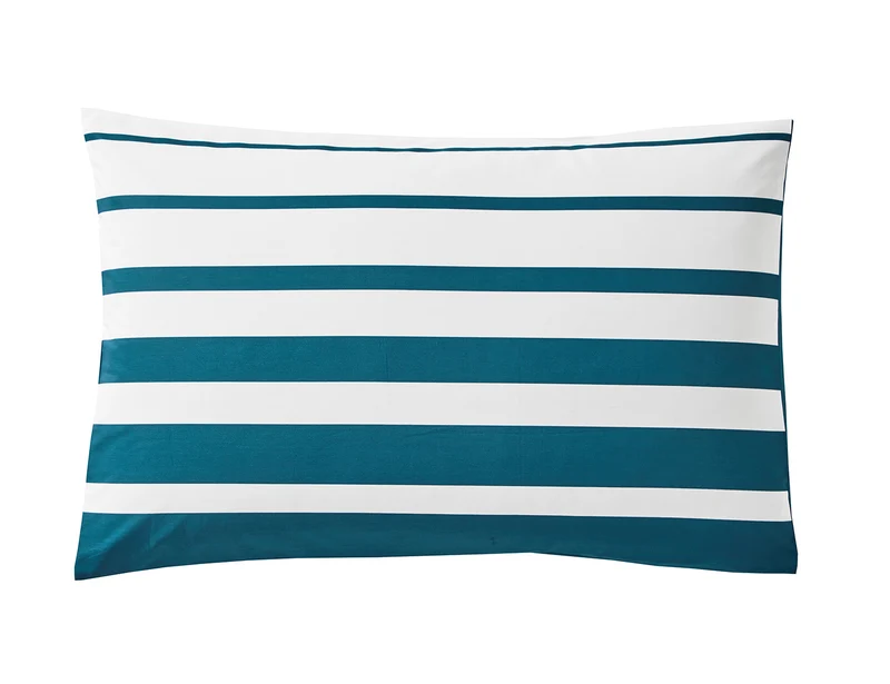 Taie d'oreiller Grand Large Bleu Paon