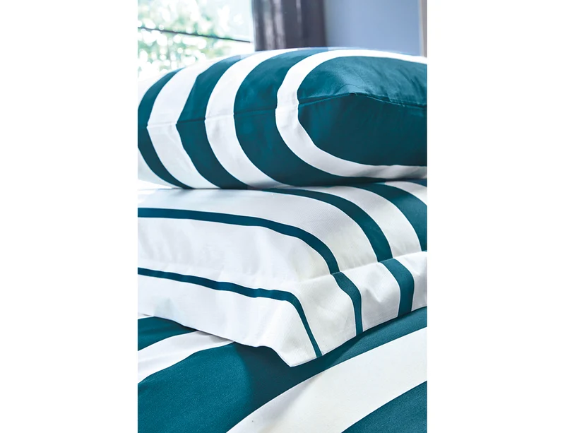 Taie d'oreiller Grand Large Bleu Paon