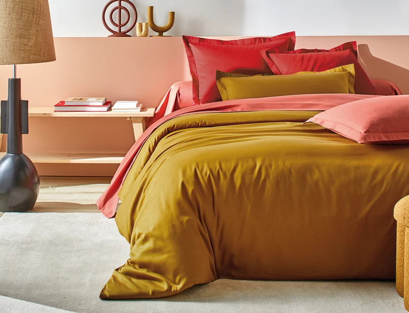 Drap housse - Satin de coton uni