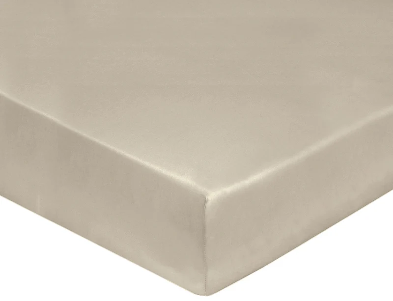 Drap housse - Satin de coton uni