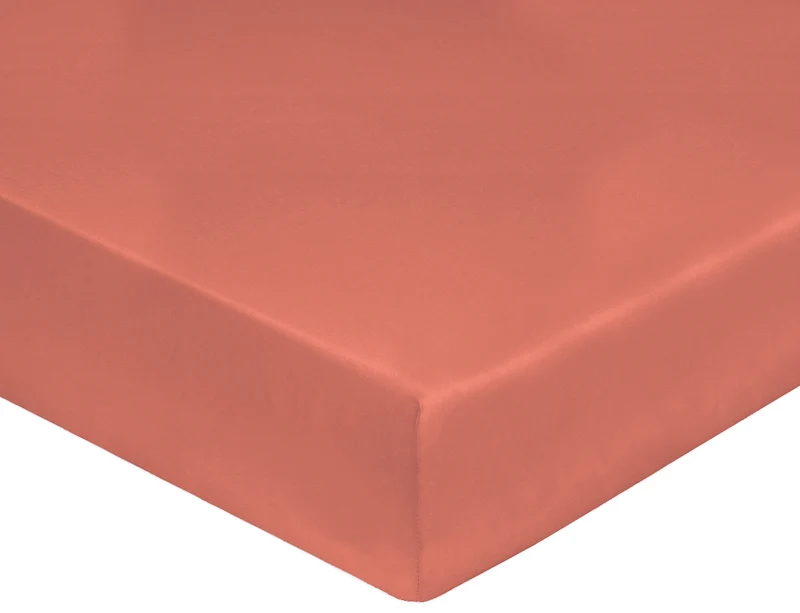 Drap housse - Satin de coton uni