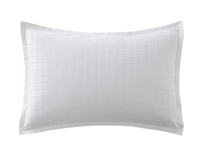PALACE Blanc - Satin Jacquard de coton