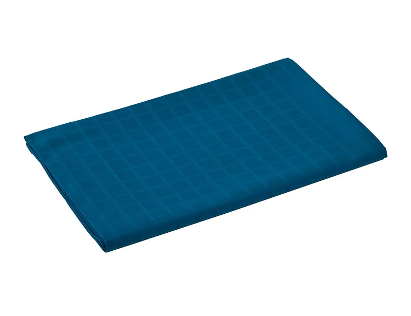 PALACE Bleu Paon - Satin Jacquard de coton