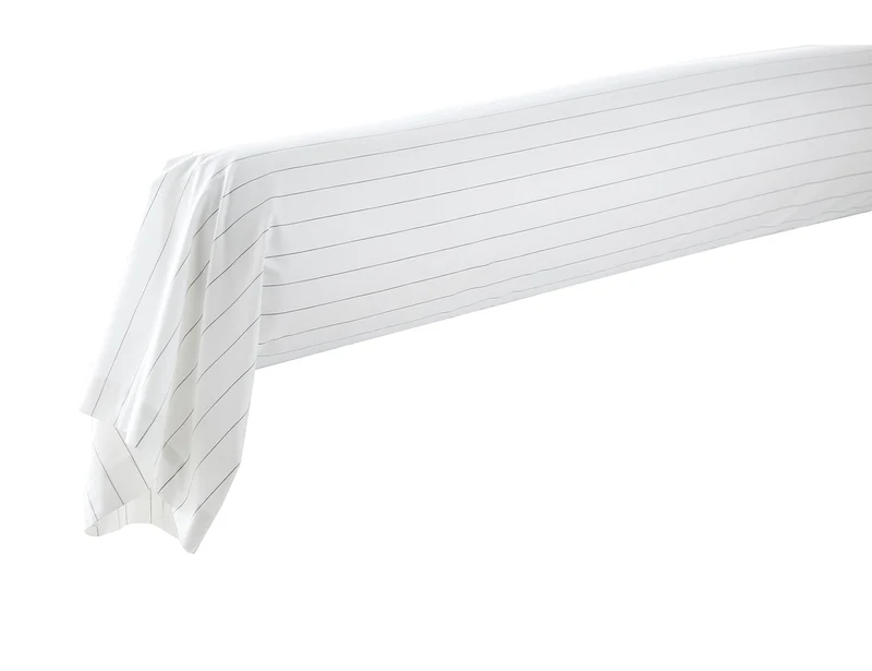 GRAND LARGE acier - Percale de coton