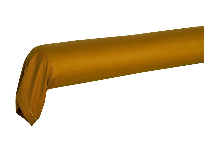 Taie de traversin uni - Satin de coton