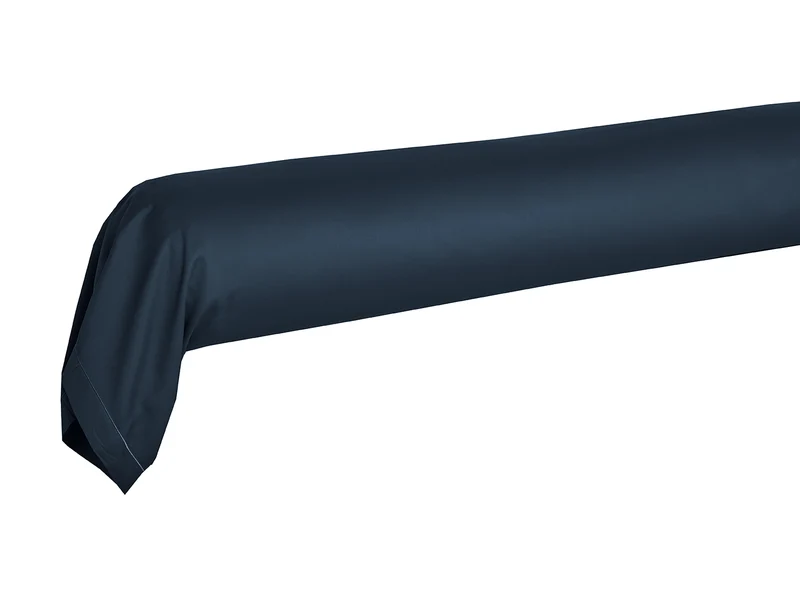Taie de traversin uni - Satin de coton