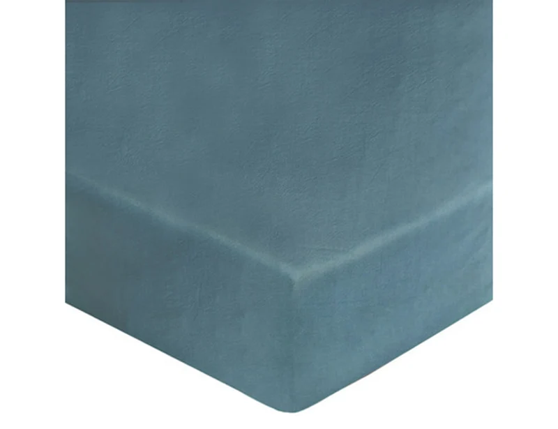 Drap housse Percale lavée - BOHEME