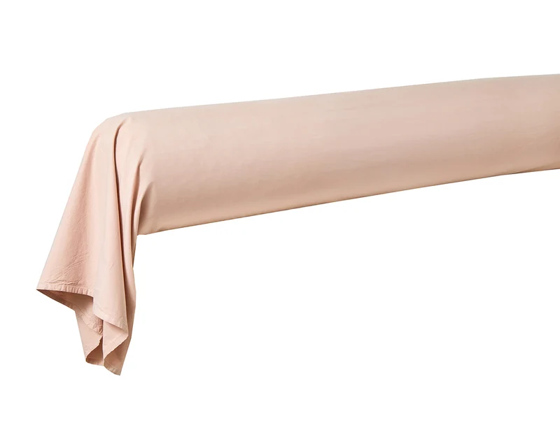 Taie de traversin Percale lavée - BOHEME