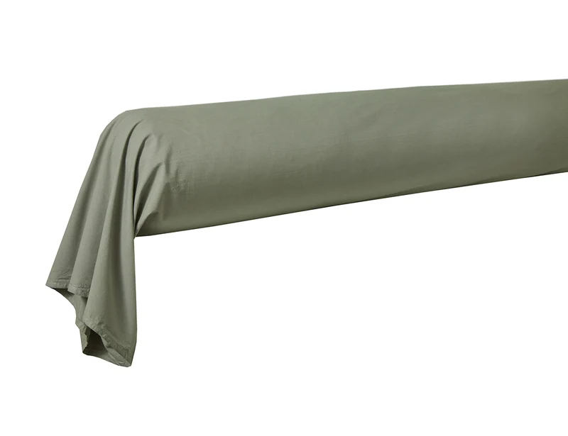 Taie de traversin Percale lavée - BOHEME