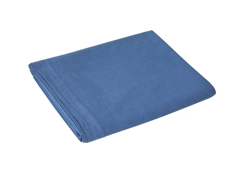 Drap plat Percale lavée - BOHEME