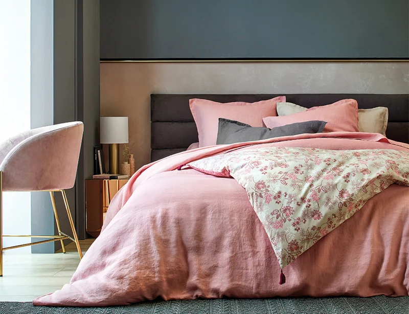 LOUXOR Bois de Rose - 100% Lin lavé