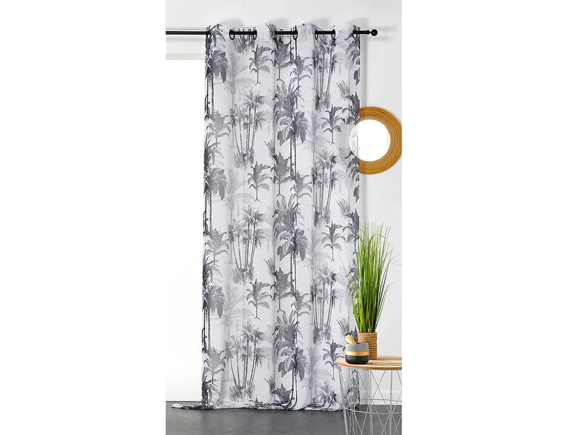 Rideau Polyester - NIL gris Col 19