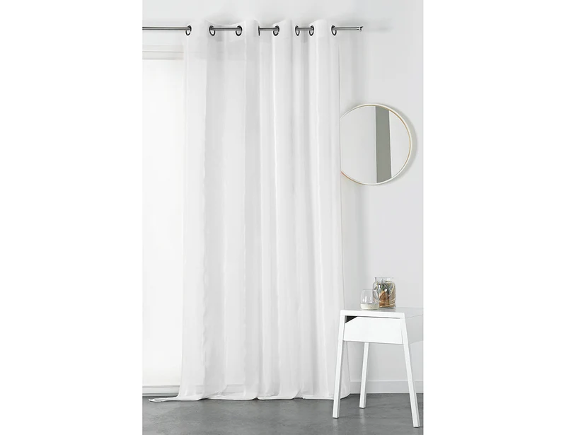Rideau Polyster coton - INES Blanc