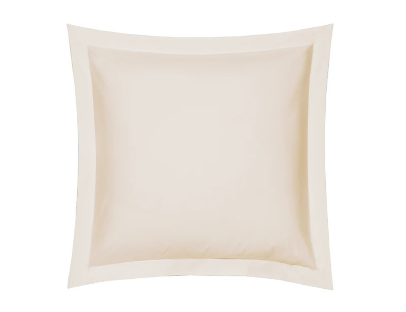 Taie d'oreiller unie - Satin de coton