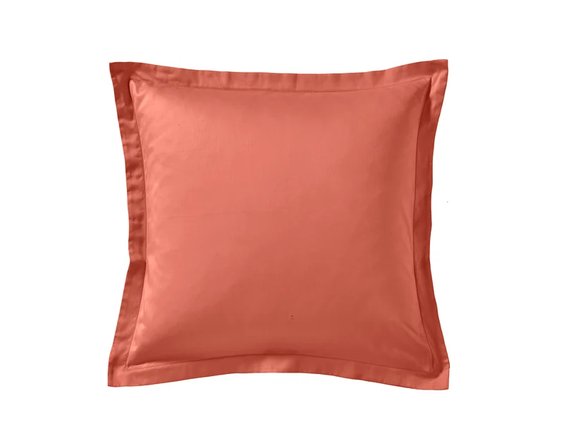 Taie d'oreiller unie - Satin de coton