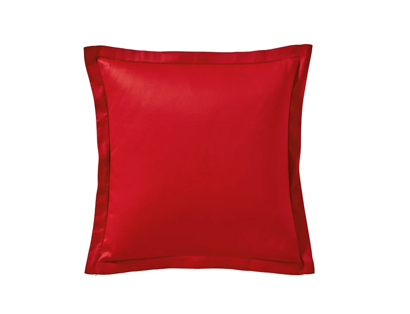 Taie d'oreiller unie - Satin de coton