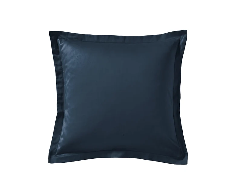 Taie d'oreiller unie - Satin de coton