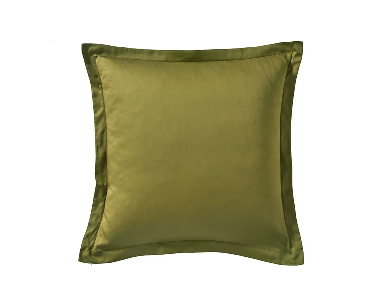 Taie d'oreiller unie - Satin de coton