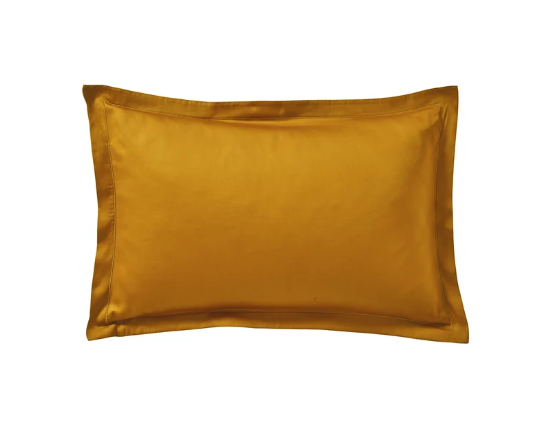 Taie d'oreiller unie - Satin de coton