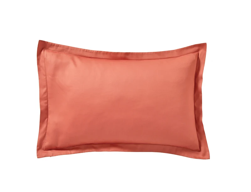 Taie d'oreiller unie - Satin de coton