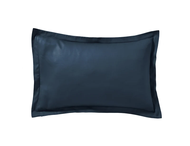 Taie d'oreiller unie - Satin de coton