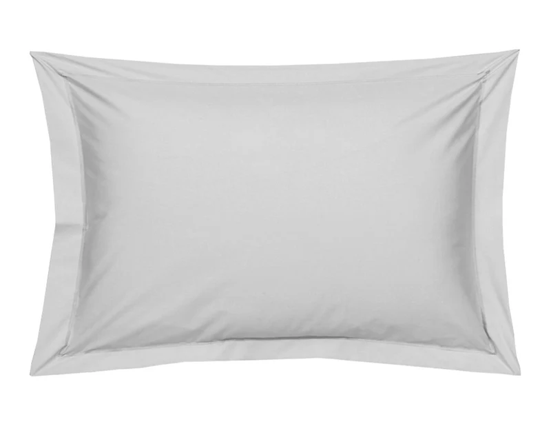 Taie d'oreiller unie - Satin de coton