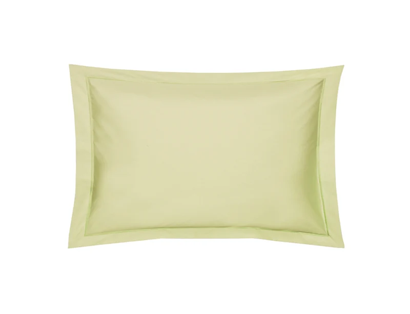 Taie d'oreiller Percale de coton - UNI BLANC DES VOSGES