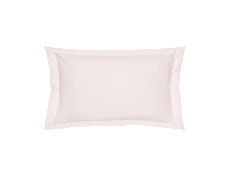 Taie d'oreiller Percale de coton - UNI BLANC DES VOSGES