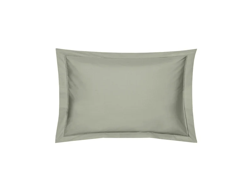 Taie d'oreiller Percale de coton - UNI BLANC DES VOSGES