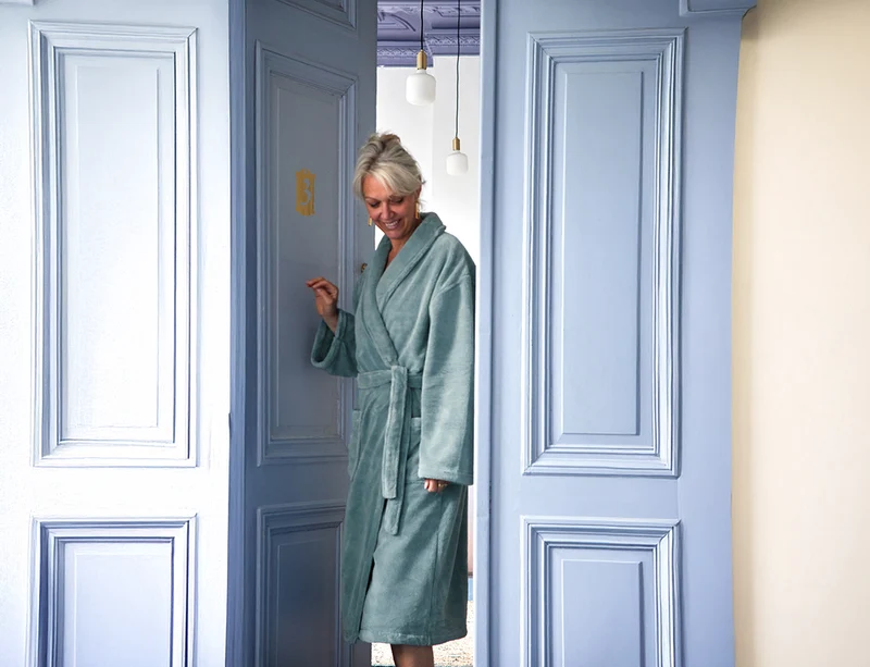 Peignoir Microfibre - ATHENA