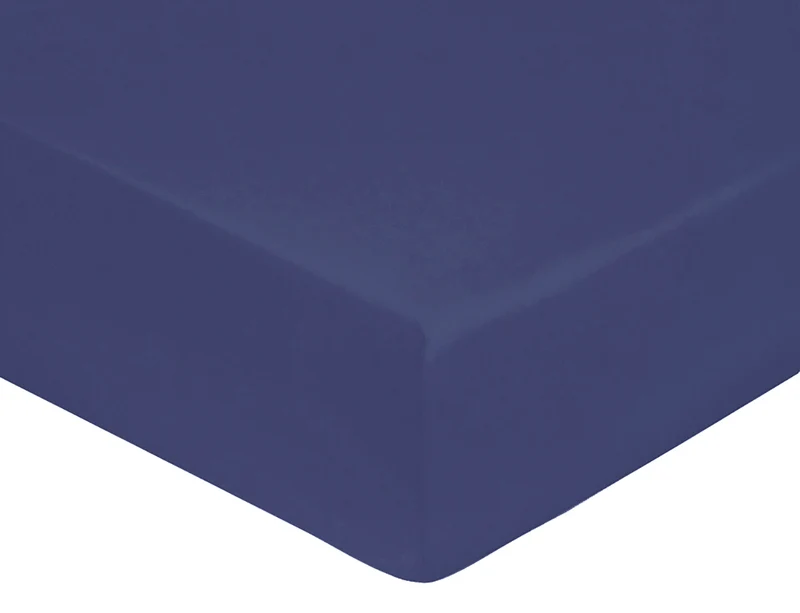 Drap-housse Percale de coton - UNI BLANC DES VOSGES